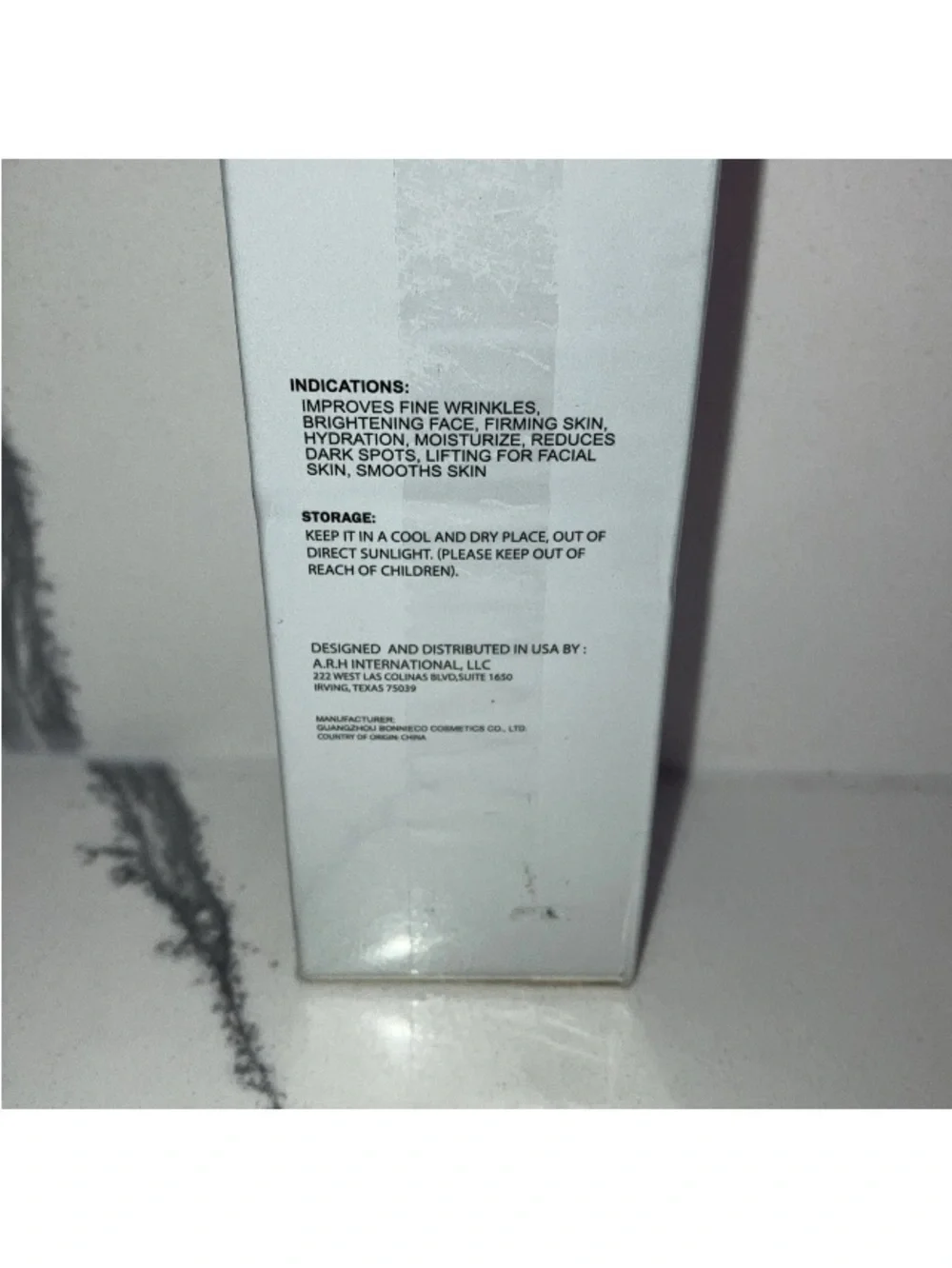 Eleonore Super c Serum w/ Peptides Hyaluronic Acid and Antioxidants Skin Repair.